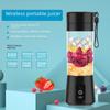 Wireless Portable Six-Blade Electric Juicer and USB Rechargeable Mini Juice Cup