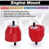 Монтажный изолятор передней части двигателя L&R для BMW E36 E46 Compact Z3 Z4 Inline 6CYL 85A, полиуретан 11811140985 22116779970
