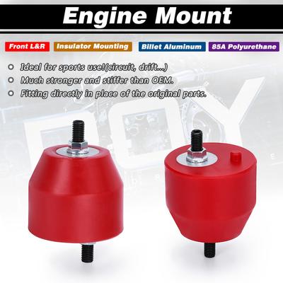 Монтажный изолятор передней части двигателя L&R для BMW E36 E46 Compact Z3 Z4 Inline 6CYL 85A, полиуретан 11811140985 22116779970