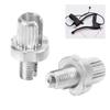 2pcs Brake Lever Adjuster M7 Bicycle Brake Lever Adjuster Screws Fastener Silver Aluminium Alloy for Road Mountain Bikes