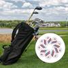 9Pcs PU Leather Iron and Wedges Golfs Club Head Cover Golfs Iron Headcover Protective Cover to Protect Your Golfs Clubs