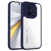 Прозрачный силиконовый чехол для Vivo iQOO 15 13 iqoo15 iqoo13 PC Задняя панель TPU Бампер Ударопрочный Прозрачный Чехол для телефона Крышка