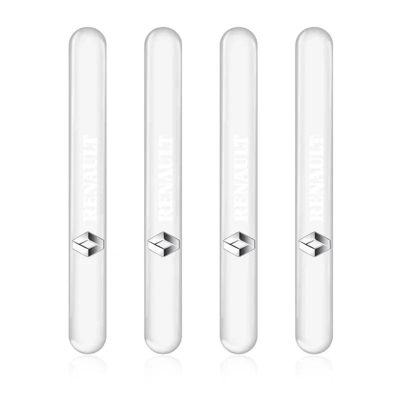 2026 Горячие Колпаки на ступицу для Renault Для Renault Clio Laguna 2 Megane 2 3 Duster Logan Captur Ручка двери автомобиля противоударная полоса prot