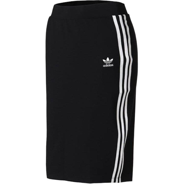 adidas Оригиналы Повседневная Длинная Юбка Женская Черная CE5609