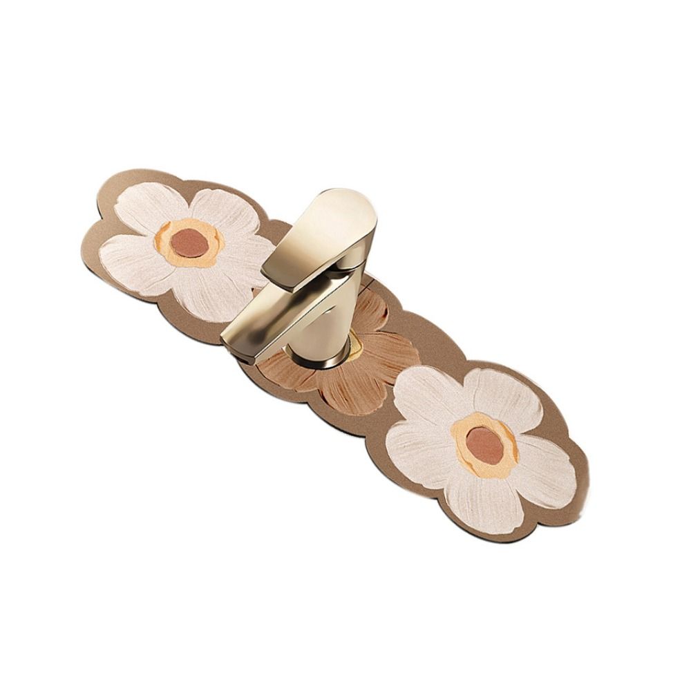 Non Slip Countertop Protection Mat Sink Splash Guard Faucet Mat Absorbent Pad Faucet Drain Pad