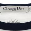 Dior 543T07A4537_X0883 XS Футболка с коротким рукавом белая/темно-синяя Женская
