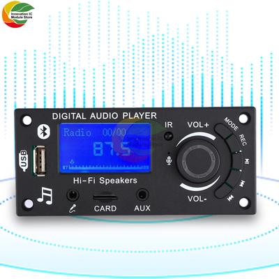LCD Дисплей Плата Декодирования Mp3 Модуль Bluetooth Материнская плата Автомобильного Аудио с FM Радио