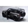Браго 1:24 Land Rover Defender 2022 Внедорожник Литая Модель Автомобиля - Серебристый