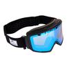 FUJIKAZE Electric Heated Goggles for and Winter Goggles with Full REVO Mirror and UV Protection Blue with Gray SNG-02 Snowboarding, Skiing,
