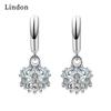 Lindon Women's Zircon Copper Alloy Earrings - Wedding Party Gift Pendant Earrings