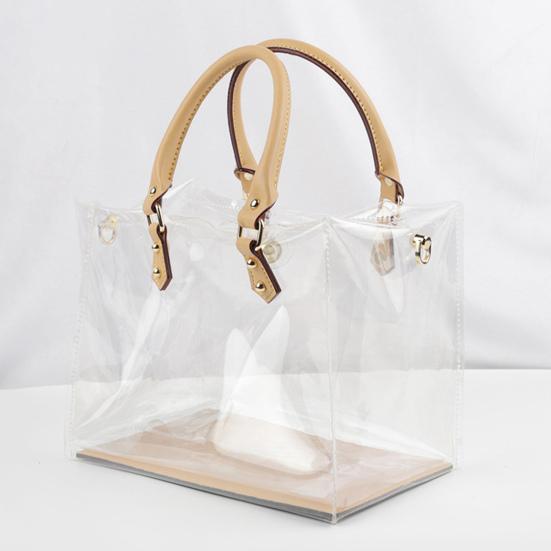 Прозрачная сумка-тоут сделай сам, набор для изготовления сумок, водонепроницаемая ПВХ, прозрачная, ручная работа