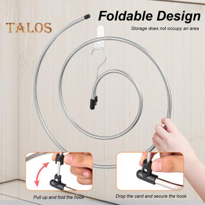 2 шт. спиральная сушилка для одеял из нержавеющей стали, компактные одеяла, полотенца, нижнее белье, вешалка для одежды для дома