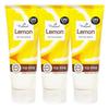 Натуральная очищающая пенка для умывания с освежающим лимоном для жирной кожи 200 г 3 шт.