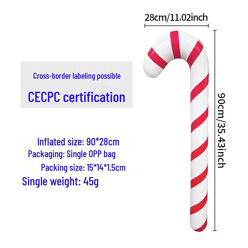 Надувной уличный рождественский шар-фонарь для украшения двора