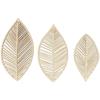 Wooden Shapes To Decorate - Boho - Leaves - 10 To 14 Cm - 3 Pcs