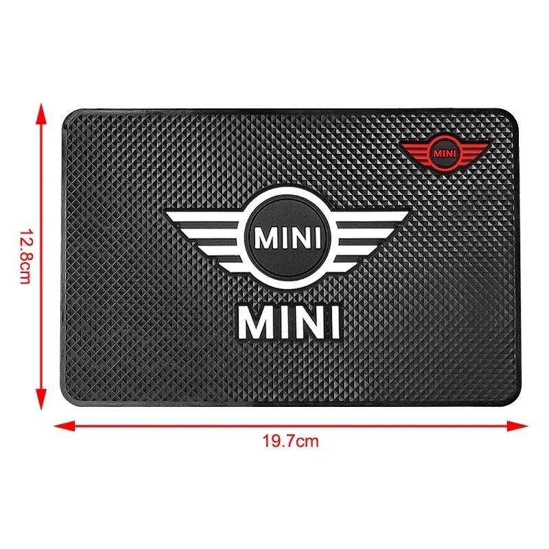 CCH1 For BMW Car Dashboard Sticky Anti-Slip PVC Mat Non-Slip Storage Holder Pad For MINI Cooper One S JCW R53 R56 R50 R58 F56 R55 Car