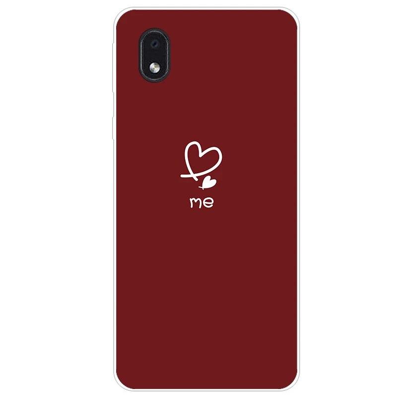 Чехол для Samsung Galaxy M01 A01, чехол для Samsung Galaxy M01 Core, мягкий чехол M 01 A01 Core, модный защитный черный силиконовый чехол