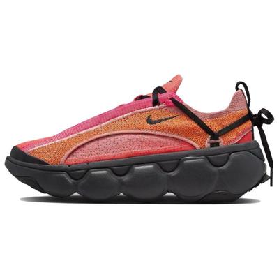 Женские кроссовки Flyknit Bloom Hot Punch Red Stardust Dark Smoke Grey Black FD2149-600