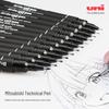 Mitsubishi UNI PIN200 Тонкий лайнер с игольчатым наконечником для манги, дизайна, рисования и обводки. Для оптовых заказов обращайтесь в службу поддержки.