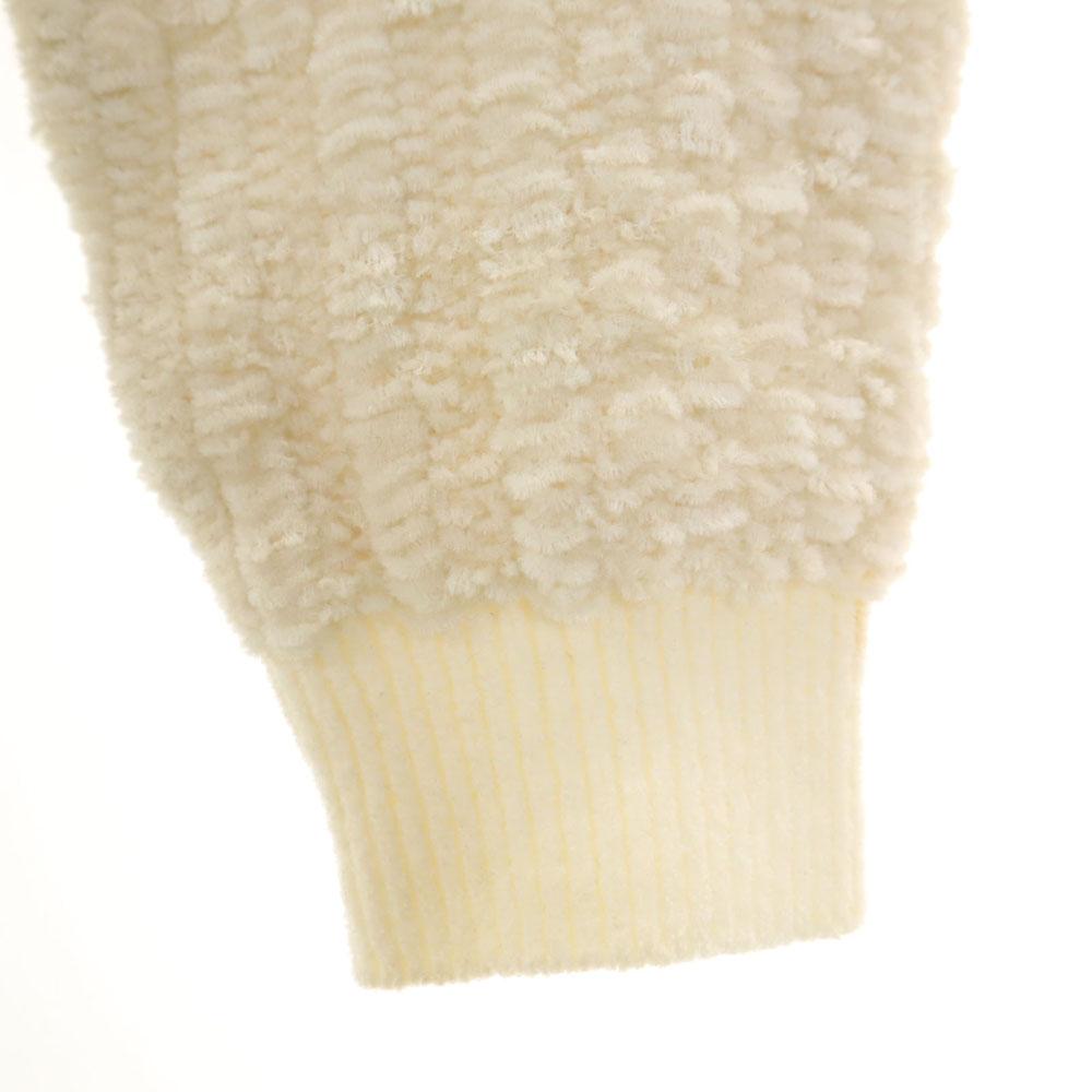 Santa fe 90-х годов Старый свитер с длинным рукавом 4 Вязаный цвета слоновой кости Женский Б/У