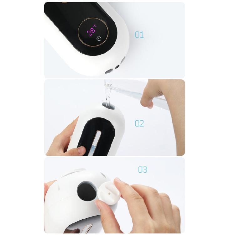 450 мл Автоматический бесконтактный дозатор мыла LED-дисплей Свободные руки Датчик движения