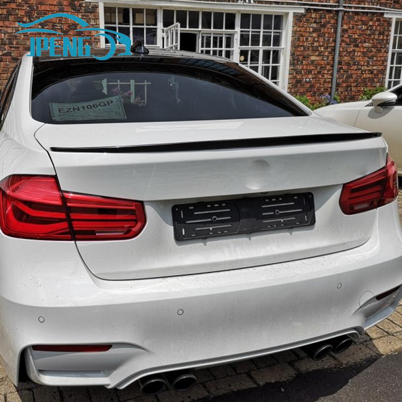 Подходит для аксессуаров BMW 3 серии F30 320i 328i 335i Спойлер на багажник 2013-2019 Глянцевый черный Козырек-крыло msyj19