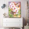 Diamond Painting Full Round Drill 5D DIY "Animal Bird Flower" Diamond Embroidery Rhinestone Cross Stitch Decor