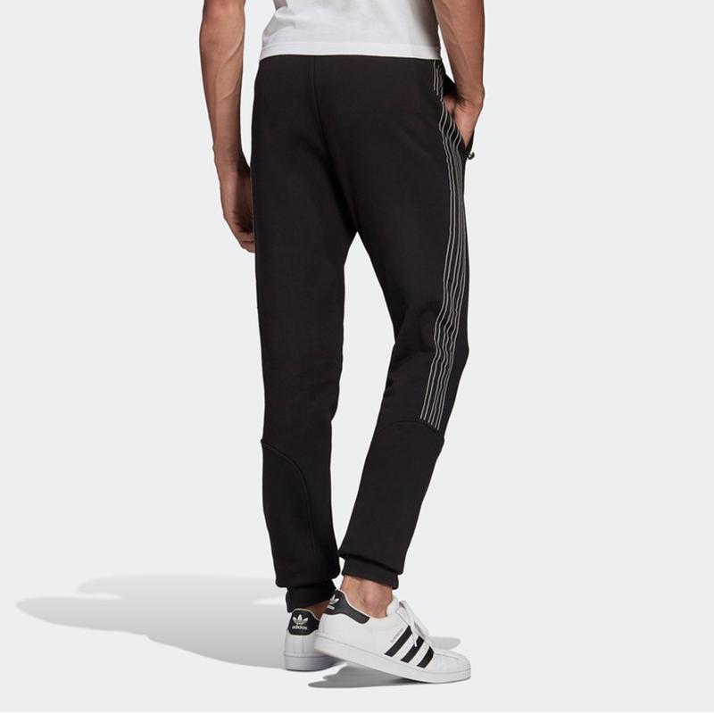 Adidas Originals 3 Stripes Knitted Sweatpants Men's Black GN2426