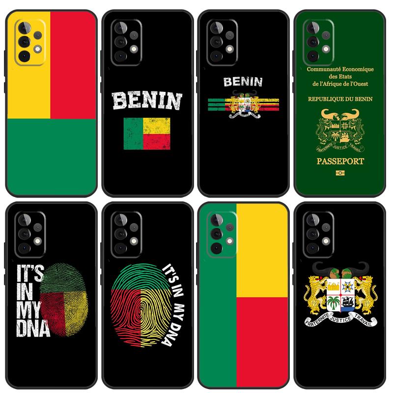 Benin Flag Case For Samsung Galaxy A13 A23 A33 A53 A73 A12 A22 A32 A52 A52S A04S A50 A51 A71 Coque