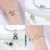 Charms Copper Original Animal Pendants Chameleon Panda Koala Beads Fit Bracelet Women Jewelry Diy Fine Gift
