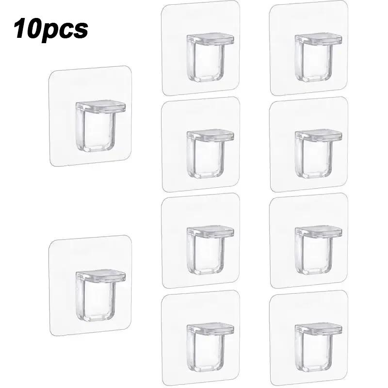 10 шт. опорных колышков для полок, бесплатный гвоздь для перфорации, крепкий треугольный кронштейн, зажим для настенного крепления, настенный шкаф, аксессуары для дома