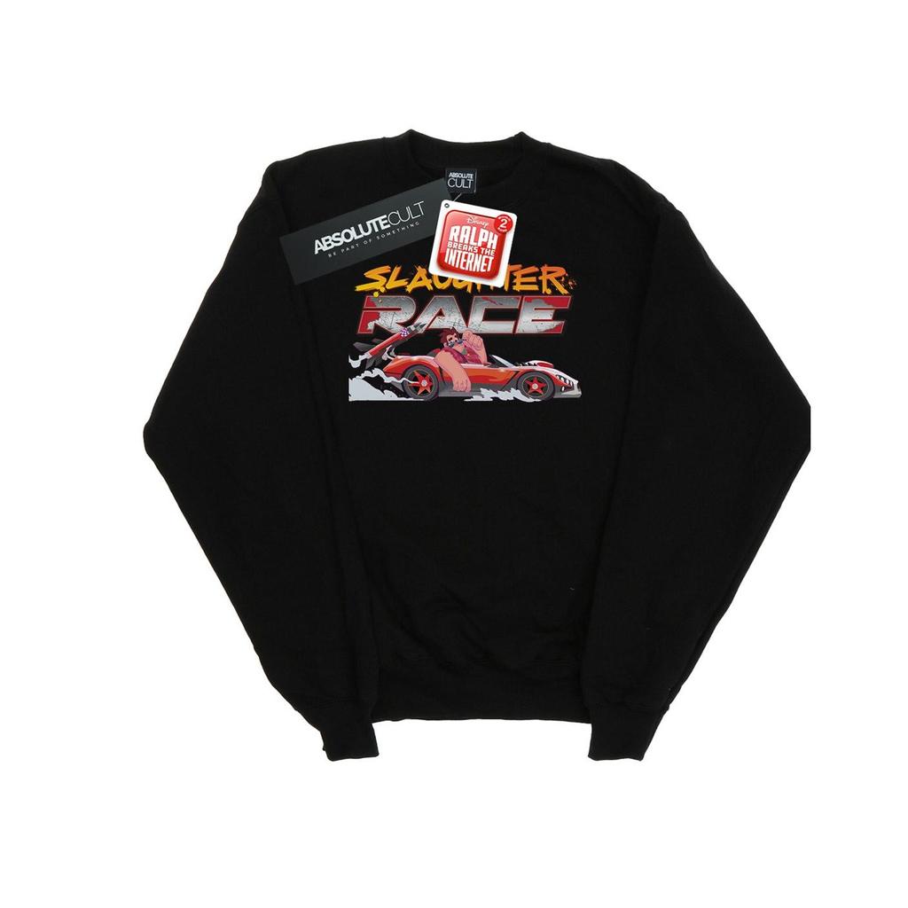 Disney Mens Wreck It Ralph Slaughter Race Sweatshirt