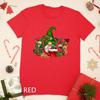 Joy Leopard Gnome Santa Lover Christmas Xmas Box Pajamas Unisex T-shirt