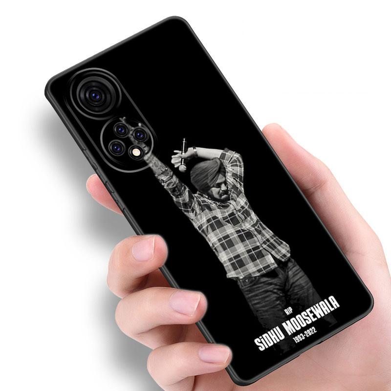 Черный чехол для телефона Sidhu Moose Wala для Honor 70 90 Lite X40 GT X50 i X5 Plus X6A X6S X7A X8A X8B X6 X7 X8 X9 4G X9A X9B 5G