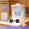 2L Mini Washer USB Rechargeable Small Laundry Portable Mini Washing Machine Travel
