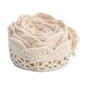 Lace Ribbon DIY Cotton Net 2cm Width 20 Yards Elegant Fabric Lace Trim for Curtain Clothes