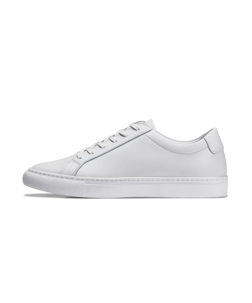 Musinsa Standard Height-Increasing Leather Court Sneakers Mark 2 [White]