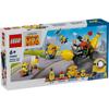 LEGO Миньон Миньон и банановая машинка Игрушка Подарок на день рождения Блок Обучающий Рождество Девочки Мальчики Дети 6 лет 7 лет 8 лет 9 лет