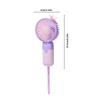Handheld Fan, Portable Fan, USB Rechargeable Fan, Low Noise Fan, Ideal for Outdoor Activities and Office Use