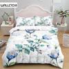 Комплект постельного белья с акварельными цветами Маленький односпальный двухместный двуспальный двуспальный двуспальный двуспальный комплект постельного белья размера «king-size»