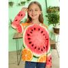 Футболка с 3D-принтом арбуза, Топы с фруктовым узором, Новые для мужчин и женщин, С круглым вырезом, С коротким рукавом, Уличная одежда, Для детей, Для улицы, Детская одежда