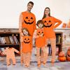 Family Matching Print Sets Pajamas Loungewear Outfits Family Matching Long Sleeve Tops+Pants Set