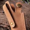 Multi-function Tool Knife Protective Cover Leather Sheath Belt With Waist Buckle Pocket