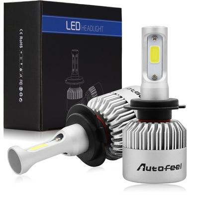 Autofeel Светодиодная фара H7 6500K DC9V-32V Модель со светодиодным чипом и вентилятором для отвода тепла