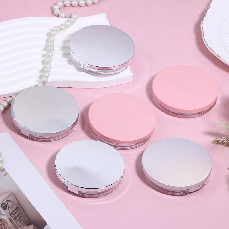 3g Powder Makeup Sifter Container Travel Size Plastic Box Lightweight Refillable Cosmetic Storage Jar for Women