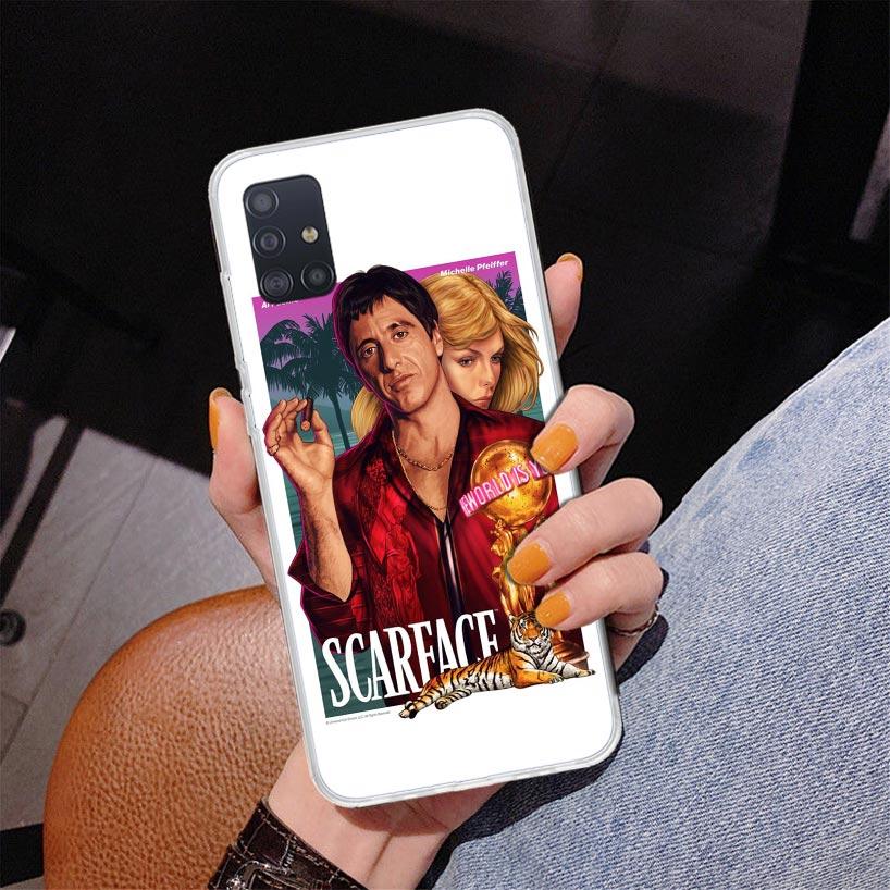Scarface 1983 Film Al Pacino Movie Phone Case For Samsung Galaxy A52 A32 A22 A12 A51 A31 A50S A30S A20S A10S Note 20 Ultra 10 Pl