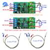 Датчик температуры PT100 Преобразователь RTD Постоянный ток 12 В RS485 Modbus Rtu Модуль датчика -20-220℃/-20-400℃ 8-25 В с корпусом