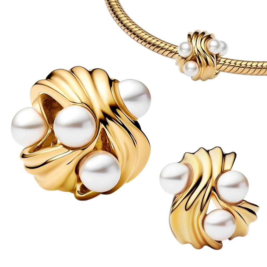 Новые Оригинальные Медные Океанические Шармы Морская Звезда Кит Морской Конёк Ракушка Бусины Для Ожерелий Браслетов Сделай Сам Подарок Ювелирные Изделия