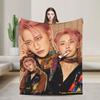 Плед Kpop Ateez Плед Качественный Супер Теплый Плед Зимний Детская Спальня Принт Покрывало