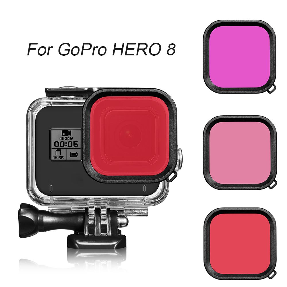 Accessories Polarizer Housing Case Light Strainer Camera Lens Protector Filter Set Color Filters
